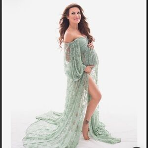Sew Trendy Maternity Gown